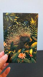 Mooie nieuwe ansichtkaart - Stekelvarken, Ophalen of Verzenden, 1980 tot heden, Ongelopen, Overige soorten