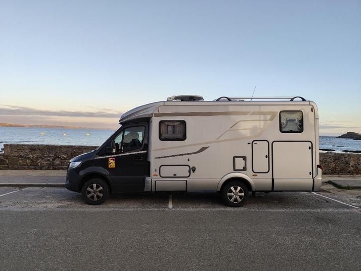 Hymer Camper, MLT 580, Caravans en Kamperen, Caravans, Particulier, tot en met 3, 2000 kg en meer, Overige, Hymer, Lengtebed, Vast bed