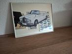 spiegel Rolls-Royce Corniche, Ophalen of Verzenden