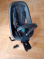 Gazelle Makki bakfiets adapter en zitje Thule Yepp, Ophalen, Thule, Gebruikt, Voetsteuntjes