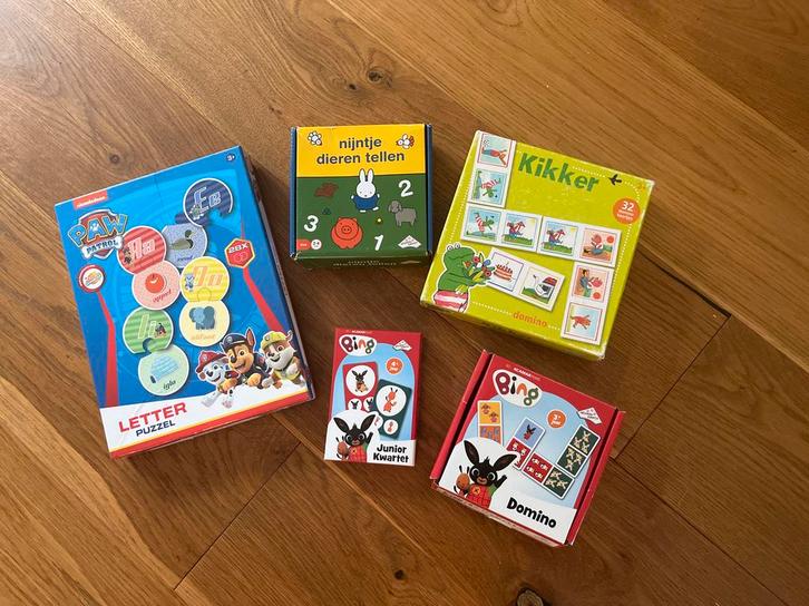 Peuterspelletjes Set, Hobby en Vrije tijd, Gezelschapsspellen | Bordspellen, Gebruikt, Een of twee spelers, Ophalen