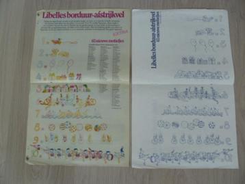 Borduur afstrijkvel. Tellen-cijfers t/m 10. beschikbaar voor biedingen