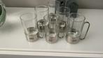 Zack thee/koffie glazen, Huis en Inrichting, Keuken | Servies, Glas of Glazen, Ophalen of Verzenden, Overige stijlen, Glas