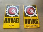 2 oude emaille borden Bovag Langcat almere, Ophalen of Verzenden, Gebruikt, Reclamebord