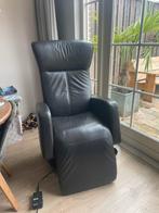 Heerlijk zittende fauteuil relaxstoel, Huis en Inrichting, Fauteuils, Ophalen, Zo goed als nieuw, 50 tot 75 cm, Leer