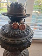 Antieke olie lamp, Ophalen of Verzenden, Gebruikt