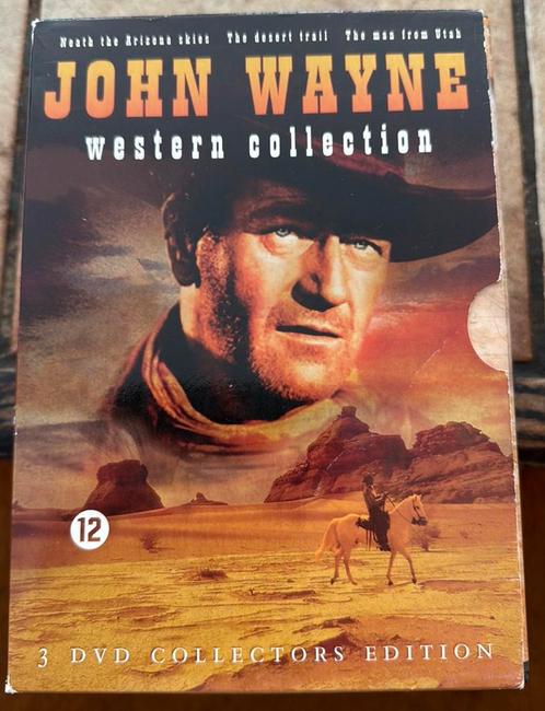 John Wayne Western collection - 3 DVD collectors edition, Cd's en Dvd's, Dvd's | Klassiekers, Actie en Avontuur, Ophalen of Verzenden
