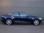 Tesla Model S 85 Pano, Luchtvering, Leder, 19", LED, Navi, P, Auto's, Automaat, Achterwielaandrijving, Gebruikt, Beige