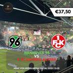 Tickets Hannover 96 - 1. FC Kaiserslautern, Losse kaart, Augustus, Buitenland