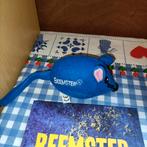 Blauwe Beemster muis knuffel + boek Beemster recepten, Kinderen en Baby's, Ophalen of Verzenden, Nieuw