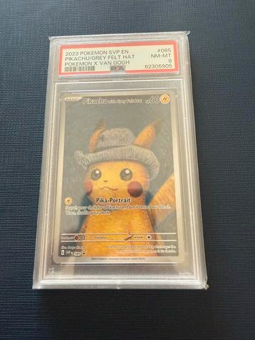 Pikachu Van Gogh PSA 8 beschikbaar voor biedingen