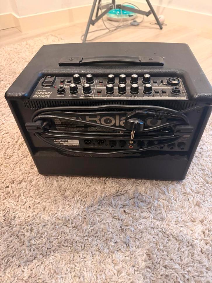 Gitaarversterker - Roland AC-60 Acoustic Chorus, Muziek en Instrumenten, Versterkers | Bas en Gitaar, Zo goed als nieuw, Basgitaar