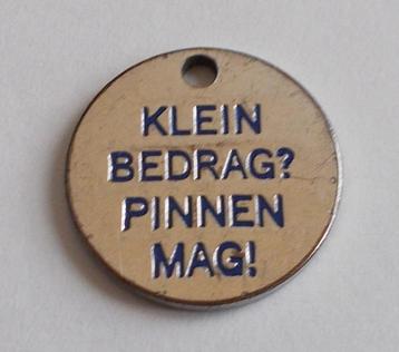 Winkelwagenmuntje - Klein Bedrag Pinnen Mag beschikbaar voor biedingen