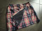 Josephine and Co overslag rok geruit ruiten maat 36 wol, Kleding | Dames, Rokken, Josephine & Co, Verzenden, Zo goed als nieuw