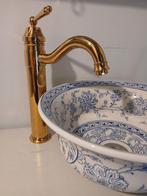 Messing gouden mengkraan, Ophalen of Verzenden, Zo goed als nieuw, Kraan