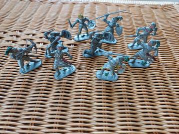 Vintage Ridders West Germany - Set van 10 beschikbaar voor biedingen