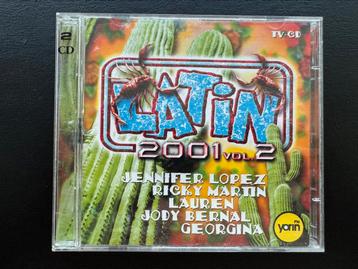CD Latin 2001 vol. 2 met 2 cd’s beschikbaar voor biedingen