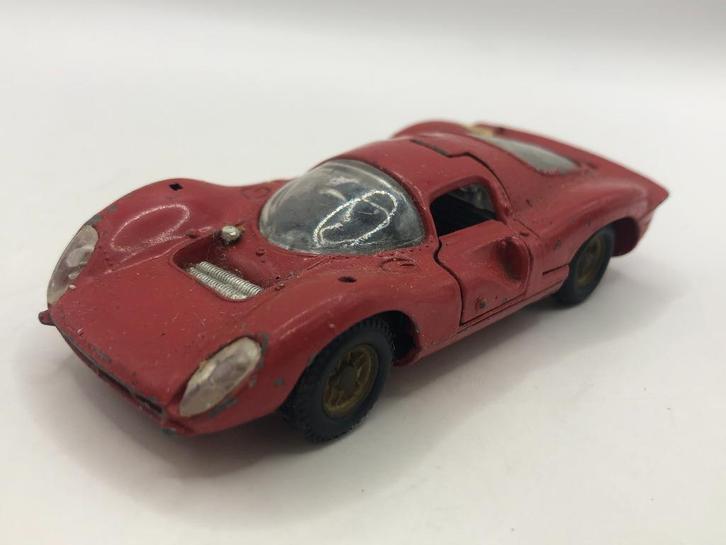 Mercury Ferrari 330 P4 rood -SLECHT- M33, Hobby en Vrije tijd, Modelauto's | 1:43, Gebruikt, Auto, Overige merken, Ophalen of Verzenden