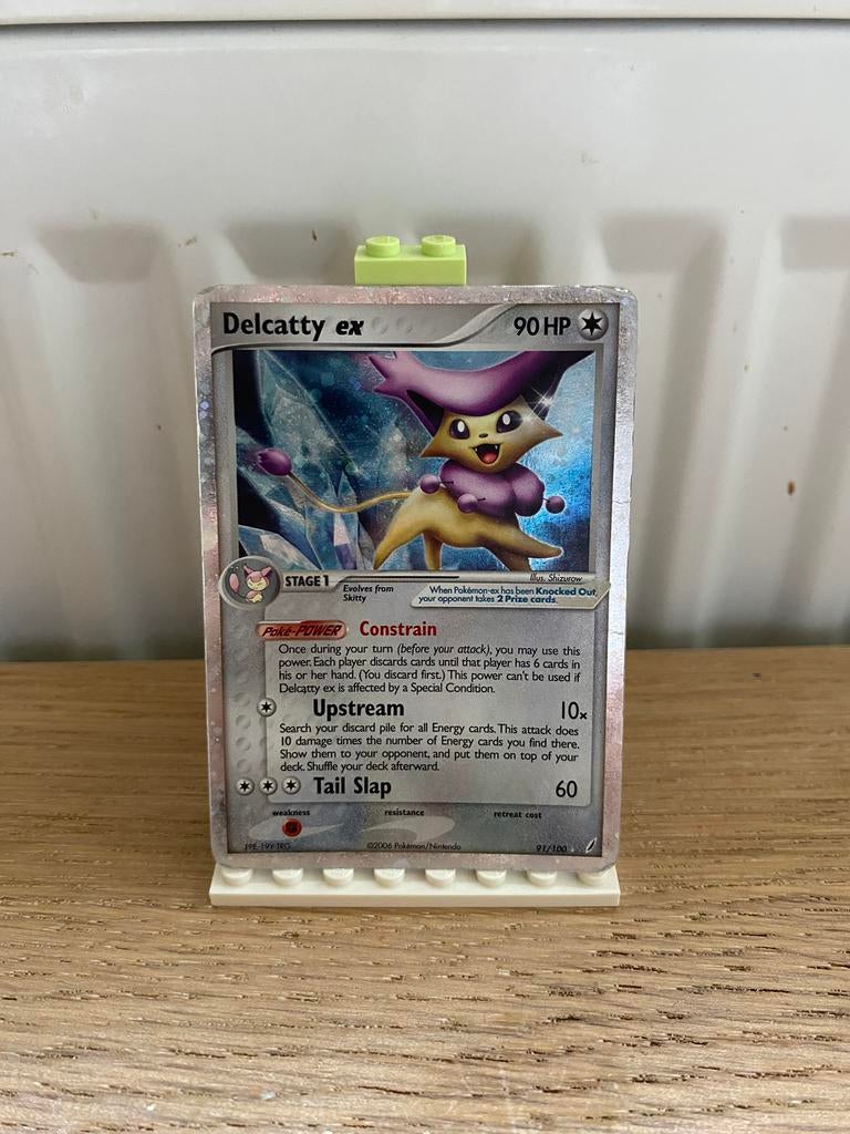 Delcatty ex 91/100 - Pokemon Kaart, Ophalen of Verzenden, Nieuw, Losse kaart, Foil