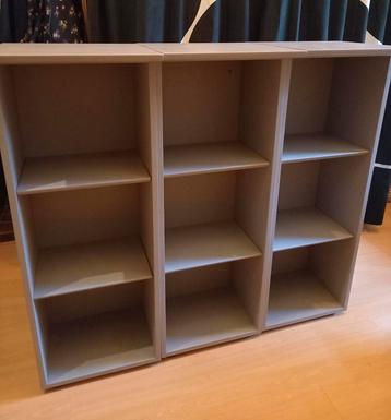 3x stevige open kasten 40(B)x30(D)x107(H)