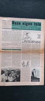 Tijdschrift: Onze eigen tuin vanaf september 1955, Boeken, Tijdschriften en Kranten, Ophalen of Verzenden, Zo goed als nieuw