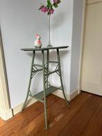 Bamboe fin de siècle plantentafel, piëdestal en zuil, Antiek en Kunst, Antiek | Meubels | Tafels, Ophalen of Verzenden