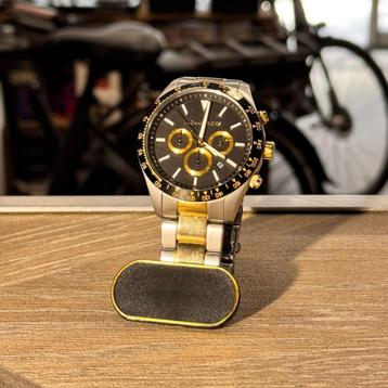 Michael Kors MK-8784 Heren horloge Zwart/Goud | Nette staat beschikbaar voor biedingen