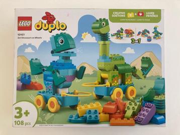 Duplo 3-in-1 Dinosaurussen op Wielen - 10451 beschikbaar voor biedingen