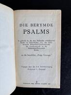 Die Berymde Psalms - Zuid Afrikaanse gebedsboek - 1937, Antiek en Kunst, Ophalen of Verzenden