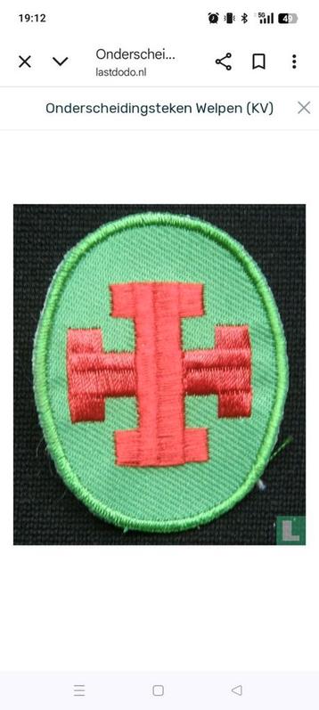 Gezocht 2x deze insigne wie heeft er 2 beschikbaar voor biedingen