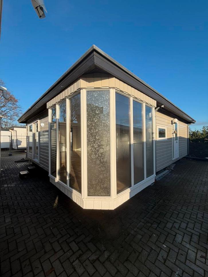 DUBBEL CHALET INCL TRANSPORT!, Caravans en Kamperen, Stacaravans, Ophalen