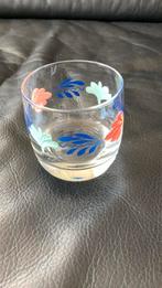 1 glas met boerenbont motief, Verzamelen, Ophalen of Verzenden, Zo goed als nieuw, Waterglas