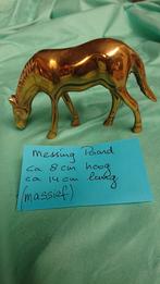 Messing Paard Beeldje - Prachtige Staat!, Ophalen of Verzenden, Zo goed als nieuw, Dier