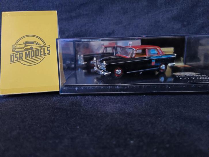 1:43 Peugeot 404 Taxi G7 Paris, Hobby en Vrije tijd, Modelauto's | 1:43, Nieuw, Auto, Overige merken, Ophalen of Verzenden