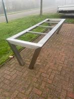 Rvs tafel onderstel, Huis en Inrichting, Tafels | Eettafels, Ophalen, 100 tot 150 cm, 200 cm of meer, Zo goed als nieuw