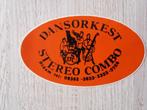 sticker DANSORKEST STEREO COMBO, Verzamelen, Ophalen of Verzenden, Zo goed als nieuw, Overige typen