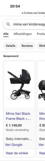 Mima Xari 2 in 1 kinderwagen, Ophalen of Verzenden