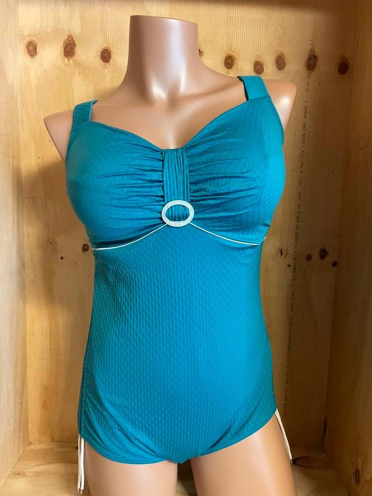 Ulla dessous badpak maat 100f model portofino, Kleding | Dames, Badmode en Zwemkleding, Nieuw, Badpak, Blauw, Verzenden
