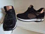 Marco Tozzi Sneakers Zwart/Goud - Maat 38, Zwart, Marco Tozzi, Nieuw, Ophalen of Verzenden
