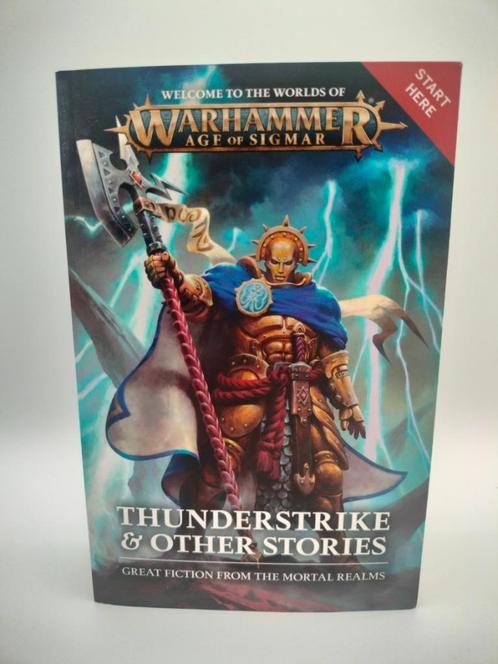 Thunderstrike & Other Stories, Warhammer Age of Sigmar, PB, Hobby en Vrije tijd, Wargaming, Gebruikt, Warhammer, Boek of Catalogus