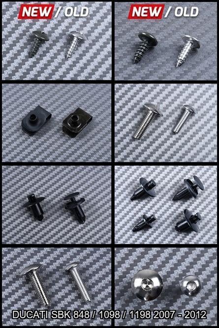 Schnellverschluss Set für Ducati 848-1098-1198