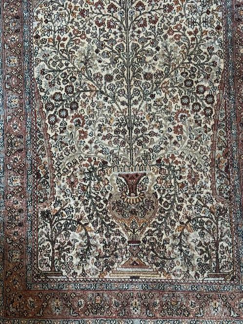 Wollen tapijt met Perzische kirman motieven, Huis en Inrichting, Stoffering | Tapijten en Kleden, Gebruikt, 50 tot 100 cm, 100 tot 150 cm