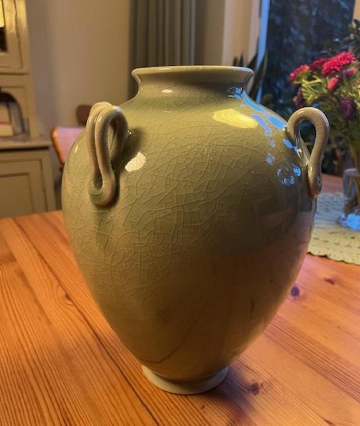 Celadon Vaas, Antiek en Kunst, Antiek | Vazen, Ophalen of Verzenden