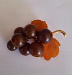 Vintage broche natuurlijke Baltische amber,1950s, Verzenden, Overige materialen, Broche
