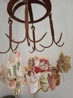 Nostalgie, brocant, vintage, Kerstversiering, Kersthangers, Ophalen of Verzenden, Gebruikt
