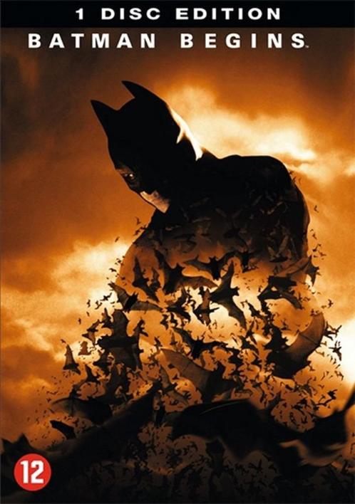 Batman Begins DVD, Cd's en Dvd's, Dvd's | Actie, Zo goed als nieuw, Actie, Vanaf 12 jaar, Verzenden