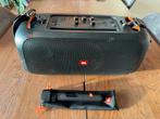 JBL Partybox On The Go met microfoon, Ophalen, Zo goed als nieuw, Complete set