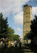 Terschelling, Gezicht op Brandaris vanuit de Torenstraat - 1, Verzamelen, Ophalen of Verzenden, Voor 1920, Gelopen, Waddeneilanden