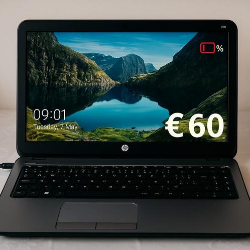 HP Laptop –, Computers en Software, Windows Laptops, Zo goed als nieuw, 15 inch, HDD, Ophalen of Verzenden