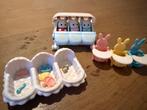Sylvanian families drieling incl extras, Kinderen en Baby's, Ophalen of Verzenden, Zo goed als nieuw, Poppenhuispop